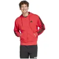 Adidas Essentials 3 Stripes French Terry Sweatshirt Med Lynlås