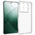 Mtp Products Xiaomi 14T Pro Stødtæt TPU Cover - Gennemsigtig