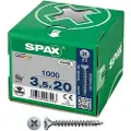 Spax Wirox Z2 3.5x20 Mm Forsænket Stjerneskrue Til Træ 1000 Enheder