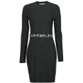 Calvin Klein Jeans Korte kjoler Calvin Klein Jeans LOGO ELASTIC MILANO LS DRESS dame EU L