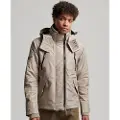 Superdry Superdrytil mænd. M5011868A Mountain SD Windcheater-jakke, beige (XL), Casual, Polyester
