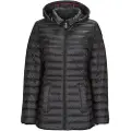 JOTT JOTTtil kvinder. FW23WDOW13 Mellemlang dunjakke Nour 2.0 sort (S), Casual, Polyester