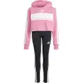 Adidas Seasonal Essentials Tiberio 3 Stripes Fleece Leggings Træningsdragt