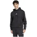 Adidas Essentials 3 Stripes Fleece Hættetrøje