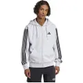 Adidas Essentials 3 Stripes French Terry Sweatshirt Med Lynlås