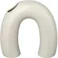 Blomus Vase KAGETSU 18 cm, lys grå, stentøj, Blomus