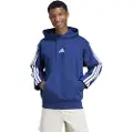 Adidas Essentials 3 Stripes Fleece Hættetrøje