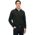 Superdry Core Pique Henley Halv Lynlås Sweater