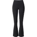 Nike stramme Nike Sportswear Chill Knit-leggings med vidde og lille ribkant - sort