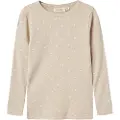 Lil´ Atelier Printet Top Med Lange Ærmer