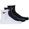 Emporio Armani 304202 Half Korte Sokker 3 Par