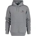 Gant Ganttil mænd. 2047084 Archive Shield Hoodie Medium Grå (L), Casual, Bomuld