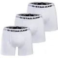 G-Star G-Startil mænd. D23771-D516-6008 Sæt med 3 boxershorts Basic hvid (M), Casual, Afslappet, Bomuld