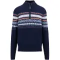 Fynch&Hatton 1411320 Halv Lynlås Sweater