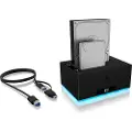 Icy Box Ib-127cl-u3 2 Hdd/ssd-dockingstation