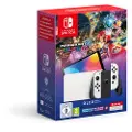 Nintendo Switch Oled And Super Mario Mario Kart Deluxe 8 With 12 Nso