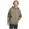 Adidas Future Icons 3 Stripes Sweatshirt Med Lynlås