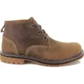 Timberland Timberlandtil mænd. TB0A2NF3F131 Larchmont Brown Vandtæt Chukka Læderstøvler (40), Brun, Fast, Blonder, Casual