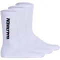 Salomon Everyday Crew, sokker, 3-pak, hvid