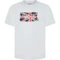 Pepe Jeans Pepe Jeanstil mænd. PM509384 Clag T-shirt hvid (M), Casual, Bomuld, Korte ærmer, Bæredygtig
