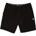 Volcom Lido Solid Mod 18 Boardshorts sort