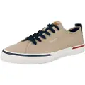 Pepe Jeans Pepe Jeanstil mænd. PMS30811 Kenton Retro Sneakers brun (45), Stof, Fast, Blonder, Casual, Bæredygtig