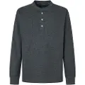 Pepe Jeans Pepe Jeanstil mænd. PM509627 Ashford T-shirt grå (S), Casual, Bomuld, Lange ærmer, Bæredygtig