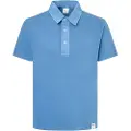 Pepe Jeans Pepe Jeanstil mænd. PM542211 Henry blå polo shirt (M), Casual, Korte ærmer, Økologisk bomuld, Bæredygtig