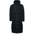 Superdry Superdrytil mænd. M5011587A Ekstra lang quiltet marineblå frakke (S), Casual, Polyester