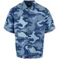 Urban Classics Laser Camo Printed Boxy Kortærmet Skjorte