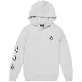 Volcom Iconic Stone PO Kids Hættetrøje grå