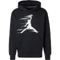 Jordan MVP-pullover-hættetrøje i fleece til mænd - sort