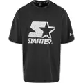 Starter Black Label Starter Logo Acid Black Acid Oversized T-shirt Med Korte ærmer