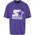 Starter Black Label Starter Logo Acid Purple Acid Oversized T-shirt Med Korte ærmer