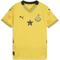 Puma Ghana 2025 Away Jersey Youth, Clothing, Pelé Yellow/Black, 9-10Y
