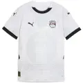 Puma Egypt 2025 Away Jersey Youth, Clothing, White/Sand Dune, 11-12Y