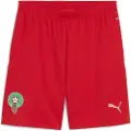 Puma Morocco 2025 Shorts Men, Clothing, Red/Archive Green, 3XL