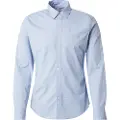 Levi's Levi'stil mænd. 86625-0039 Skjorte Slim Battery Housemark blå (M), Casual, Bomuld, Lange ærmer