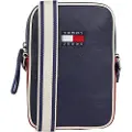 Tommy Hilfiger Tommy Hilfigertil mænd. AM0AM12898 City College navy messenger taske (OSFA), Casual, Polyuretan, Blå