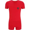 Emporio Armani Emporio Armanitil mænd. 111604_4F595 Rød T-shirt og boksersæt (M), Afslappet, Bomuld