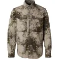 G-Star G-Startil mænd. D25264-D326-G787 Cargo Pocket Regular skjorte grøn (XXL), Casual, Camouflage, Lange ærmer, Genanvendt polister, Bæredygtig