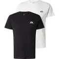 Alpha industries Basic Small Logo T-shirt Med Korte ærmer 2 Enheder