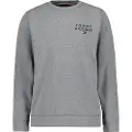 Tommy Hilfiger Tommy Hilfigertil mænd. UM0UM02878 Sweatshirt rund hals grå (L), Casual, Bomuld, Lange ærmer, Bæredygtig