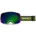 Sinner Snowflake Matte Green Briller grøn