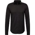 Armani Exchange AIX Armani Exchangetil mænd. 8NZC49ZNYXZ1200 Klassisk skjorte sort (S), Casual, Lange ærmer, Lyocell