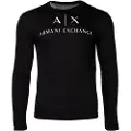 Armani Exchange 8nztch-z8h4z T-shirt Med Lange ærmer