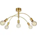 Markslöjd - Loftlampe CYGNUS 5L - Guld - Plafonder - - Homeroom