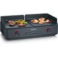 Severin Bord El-grill PG 8569 SUAVE PLANCHA, sort, Severin
