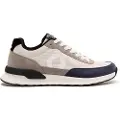 Ecoalf ECOALFtil mænd. MCMSHSNCONDE0136S24-431 Træningssko Conde navy, hvid (43), Fast, Blonder, Casual, Grå, Bæredygtig, Genanvendt nylon