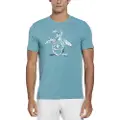 Original penguin Hd Floral Pete Graphic T-shirt Med Korte ærmer